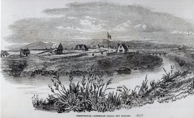 Christchurch, Canterbury Colony, New Zealand, from 